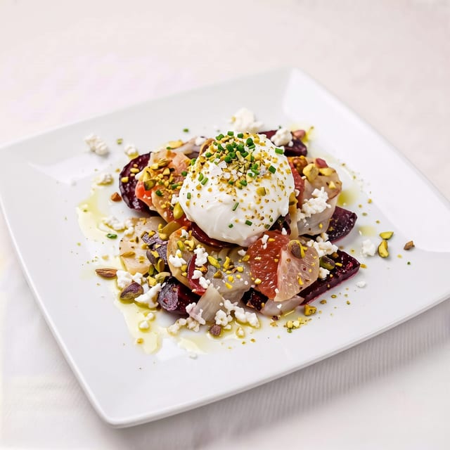 Fresh Beet Appetizer.