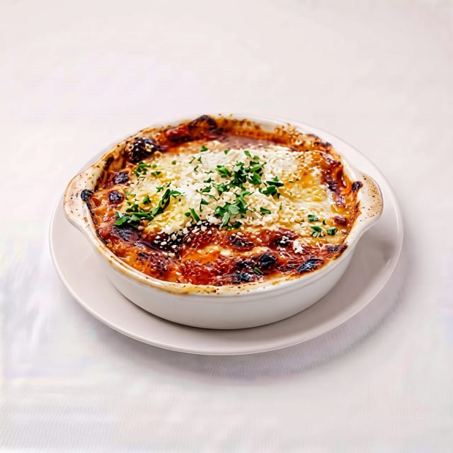 Baked French Onion Soup.