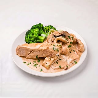 Skillet Mushroom Chicken