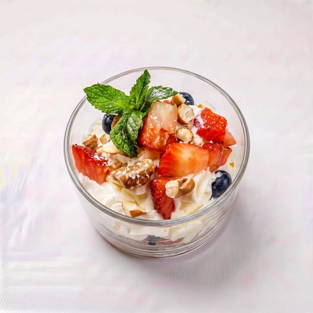 Ghirardelli White Chocolate Mousse.