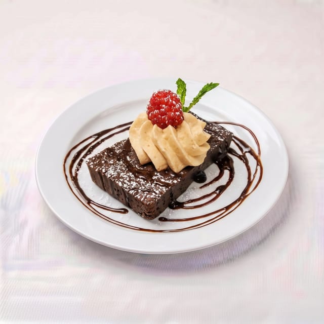 Chocolate Flourless Cake.