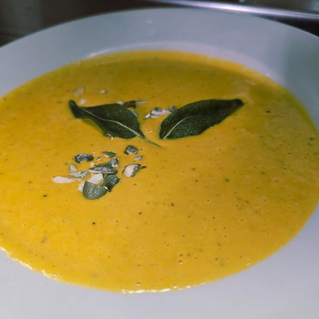 Butternut Squash Bisque.