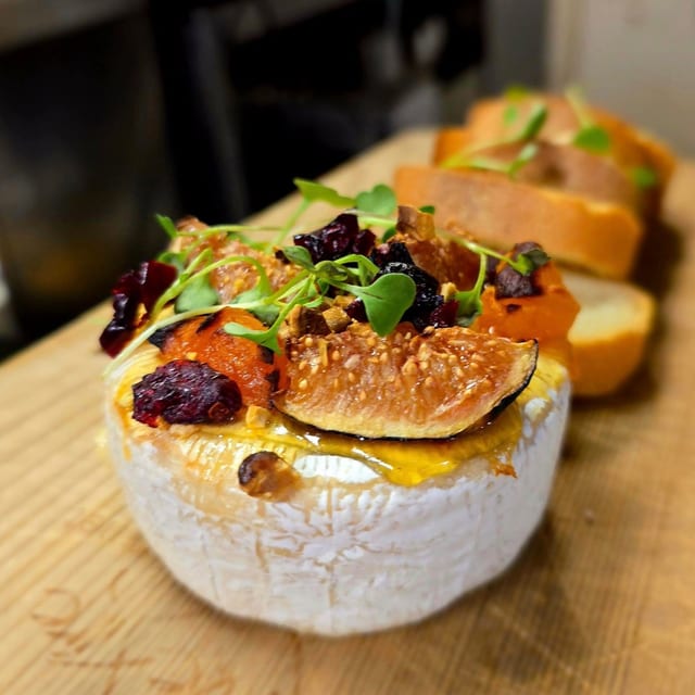 Baked Danish Brie.
